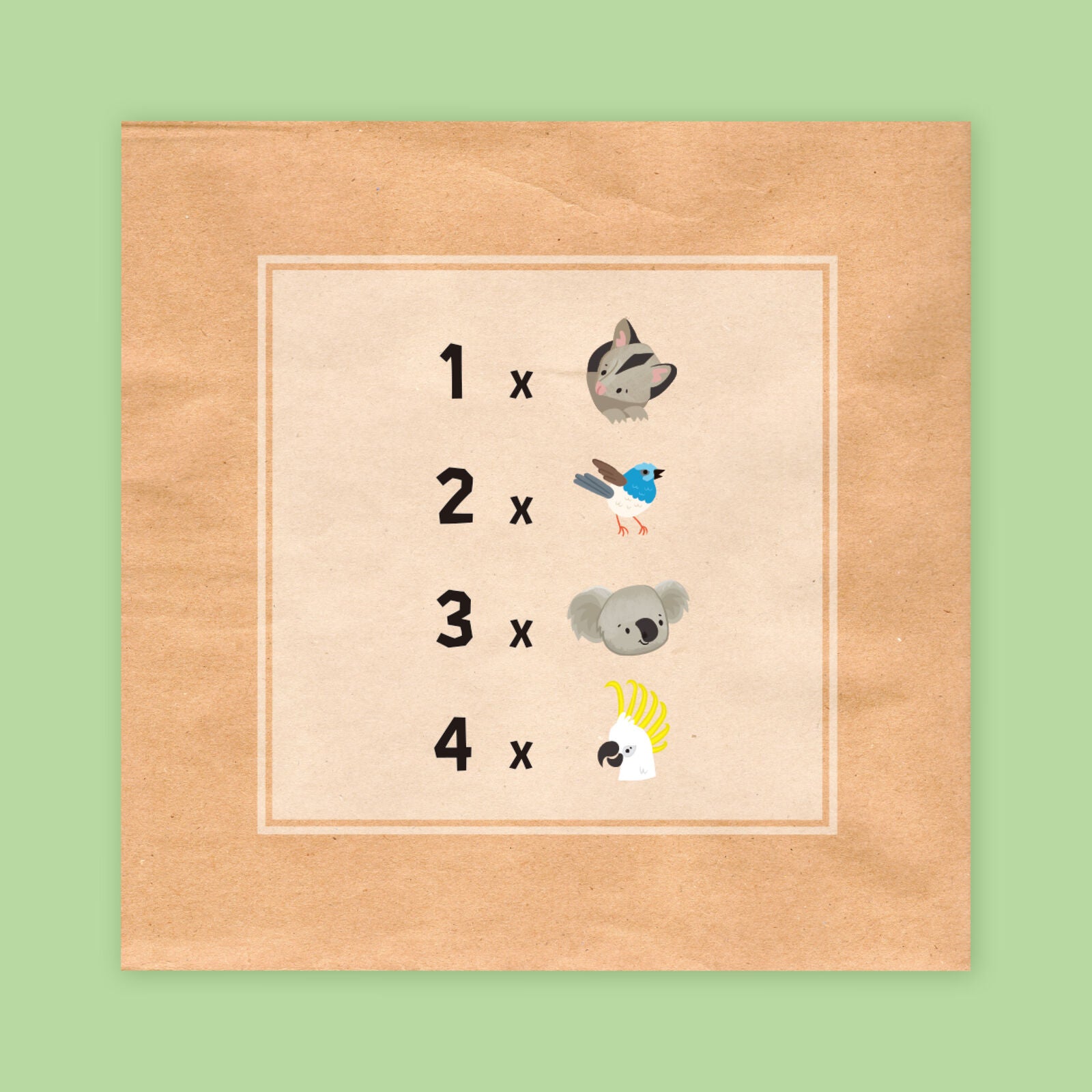 Magic Painting Aussie Animals