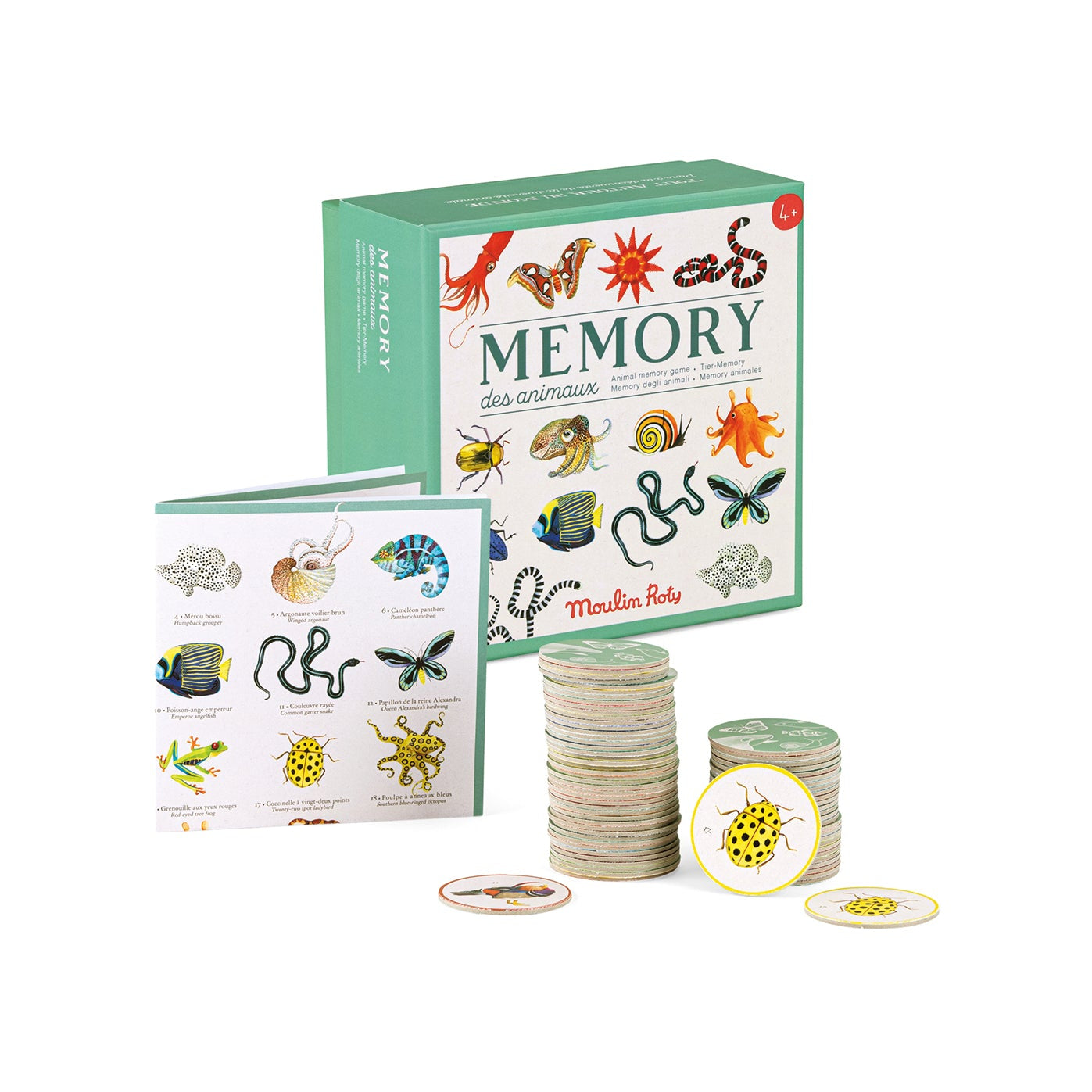Autour du Monde Animal Memory Game