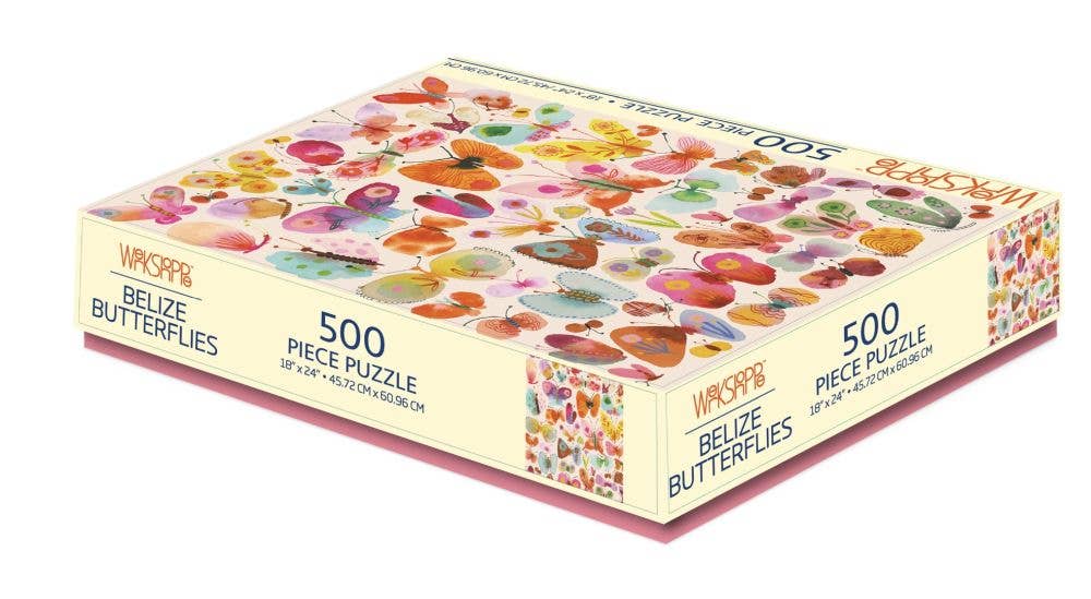 Belize Butterfly 500 Pc Puzzle