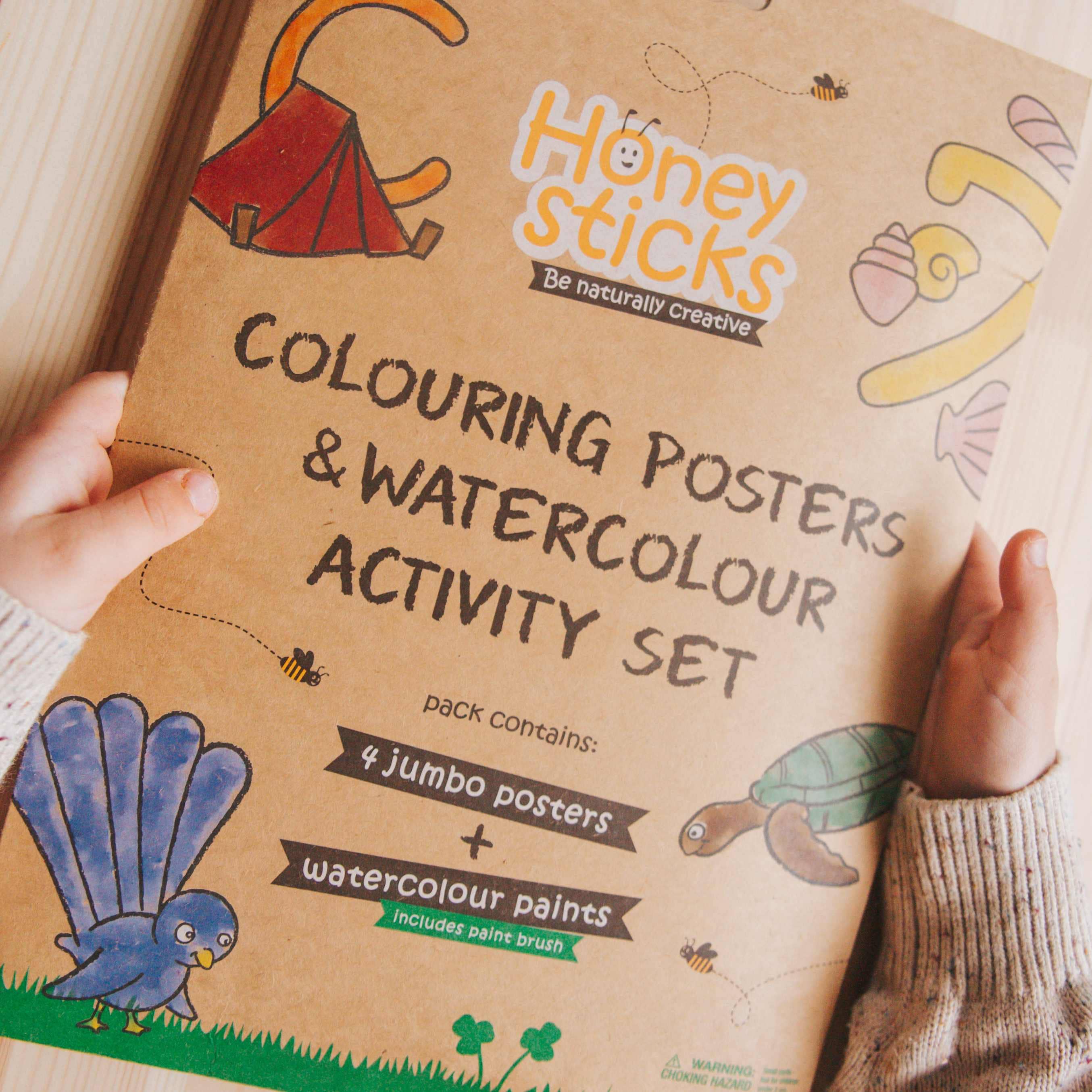 Honeysticks Poster & Watercolour Set