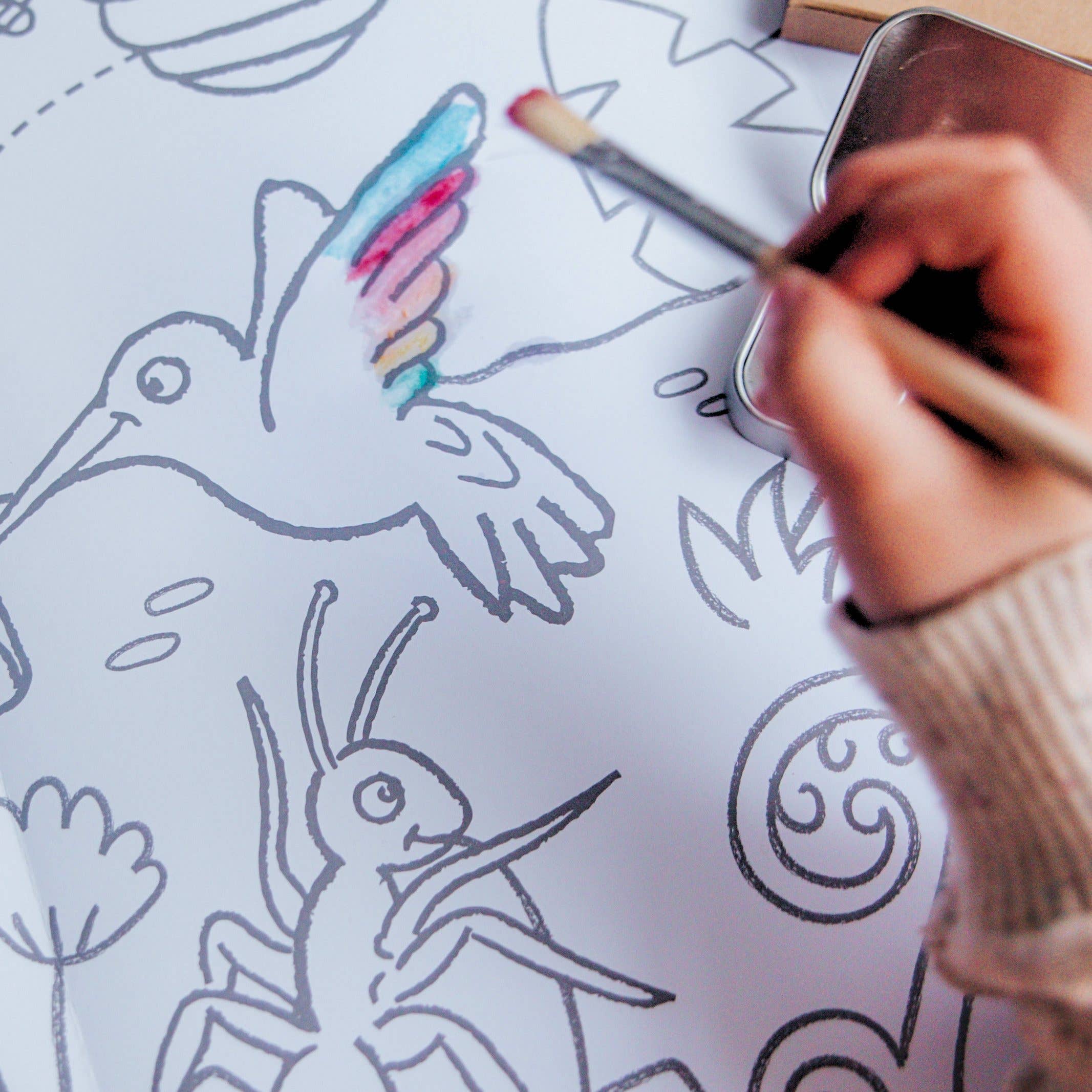 Honeysticks Poster & Watercolour Set