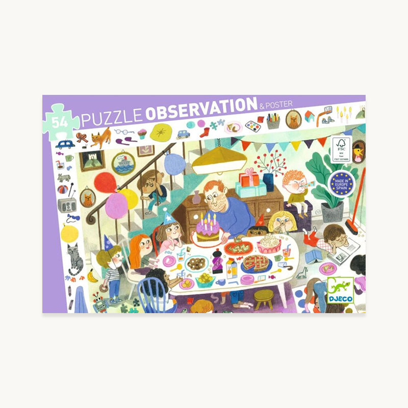 Birthday Party Observation Puzzle