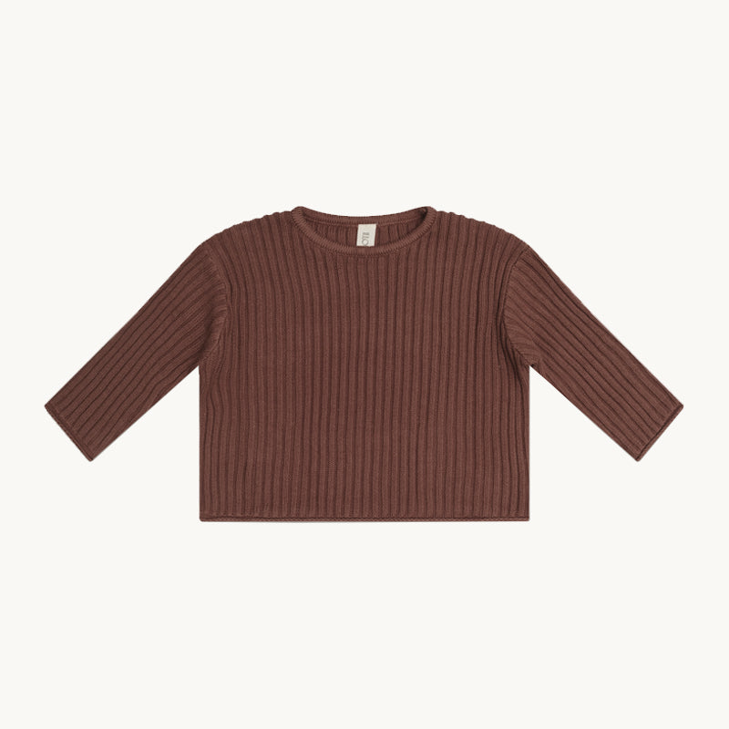 Essential Knit Jumper Cocoa