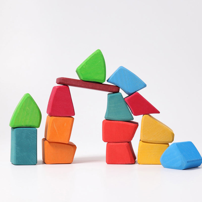 Grimm's Coloured Waldorf Blocks
