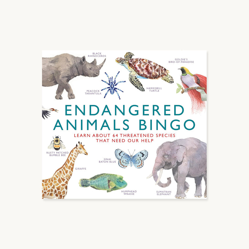 Endangered Animals Bingo