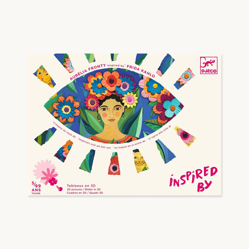 Inspired by Frida Kahlo 3D Pictures