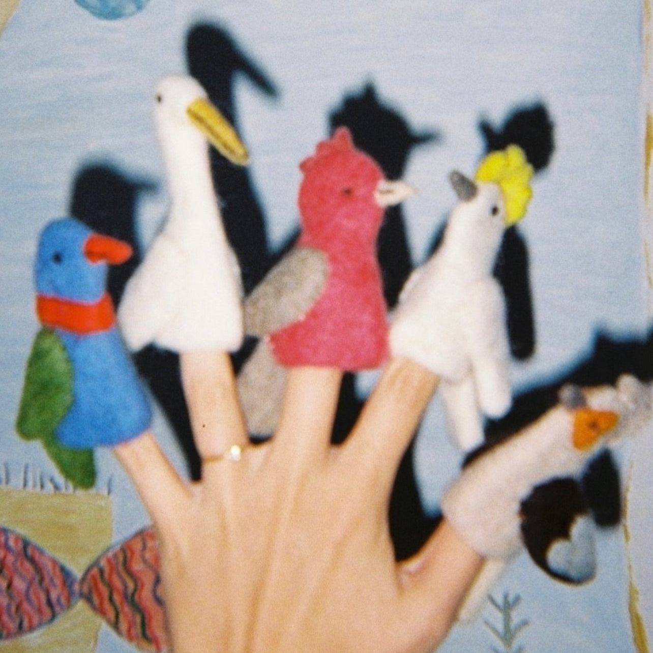 Australian Bird Finger Puppets