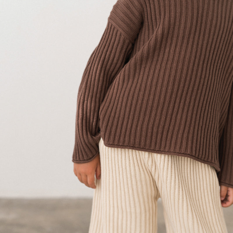 Essential Knit Jumper Cocoa