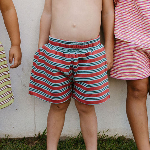 Rib Short Desert Tide Stripe