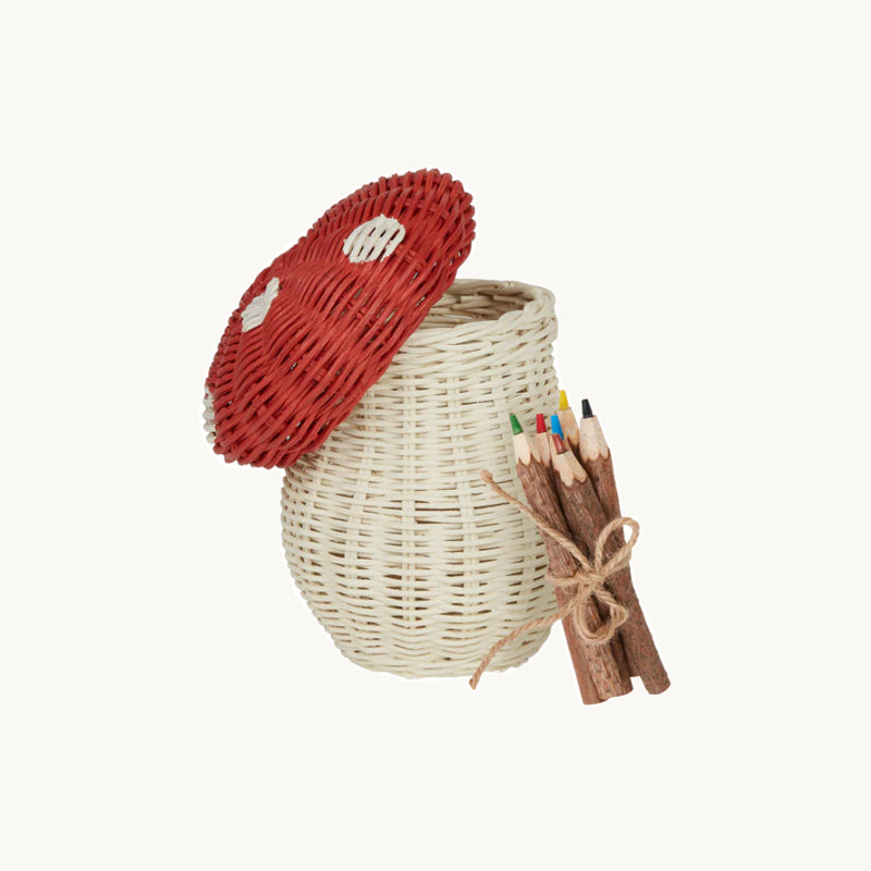 Porcini Basket Red