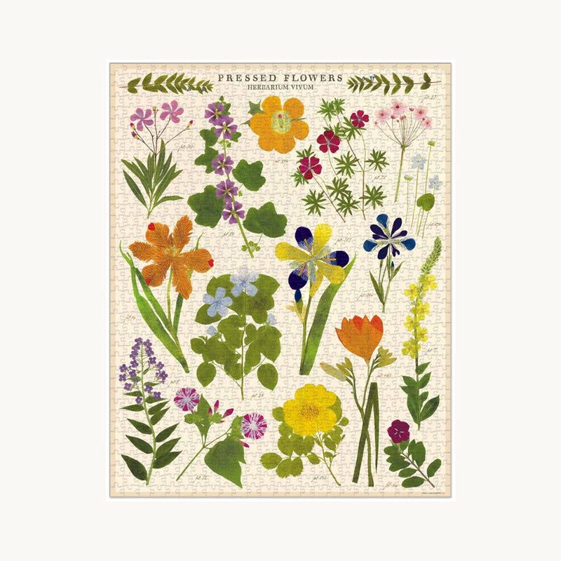 Pressed Flowers Puzzle
