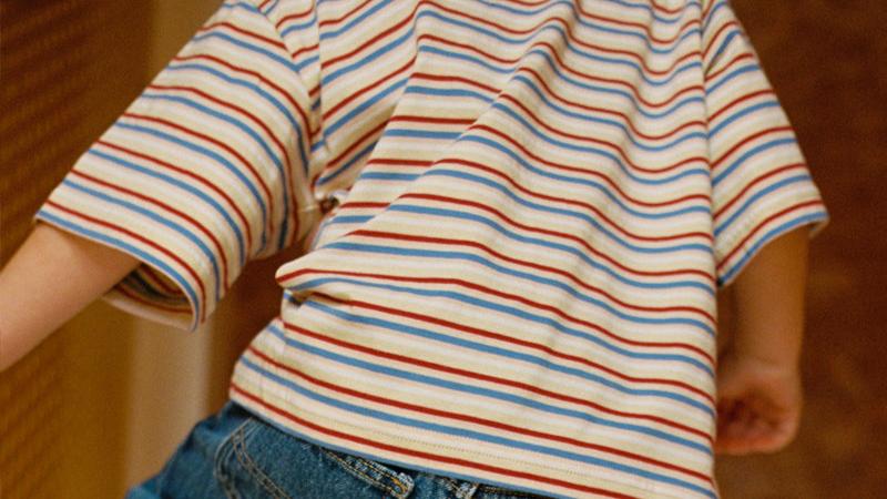 Kokomo Stripe Sloppy Tee