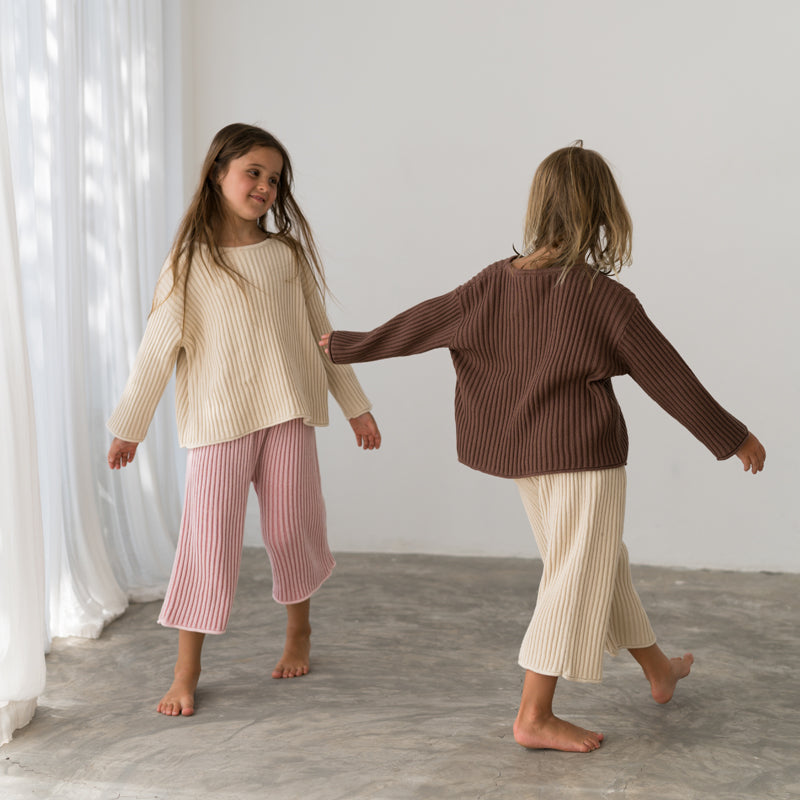 Essential Knit Jumper Cocoa