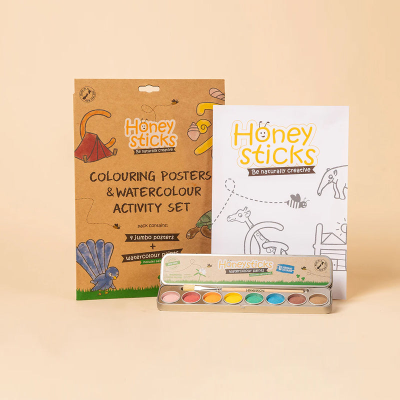 Honeysticks Poster & Watercolour Set