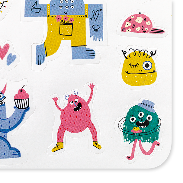 Monsters 160 Stickers
