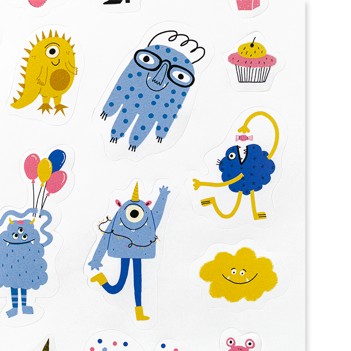 Monsters 160 Stickers