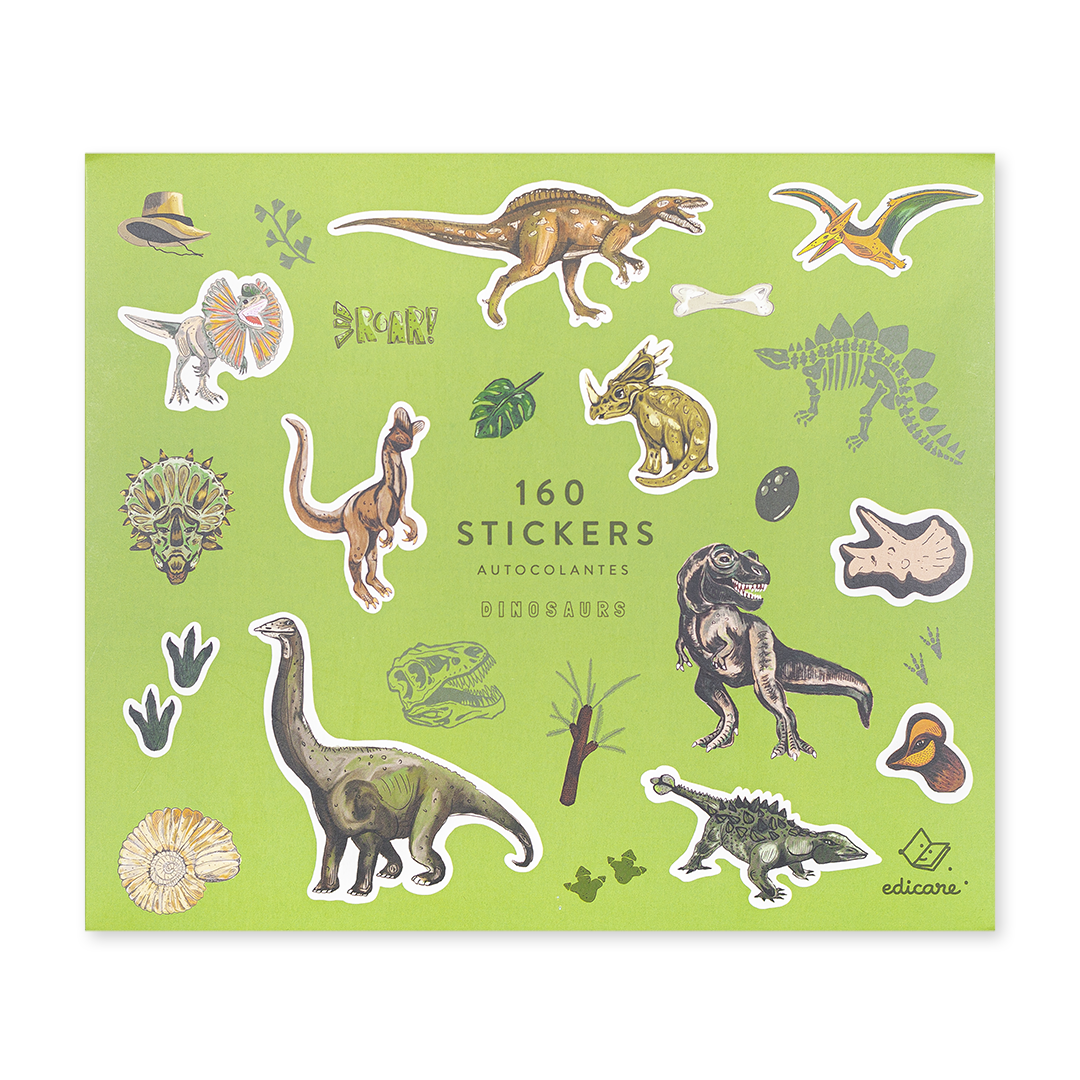Dinosaurs 160 Stickers