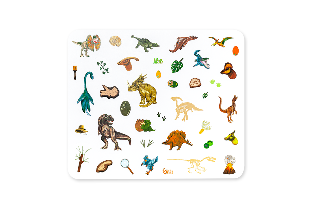 Dinosaurs 160 Stickers