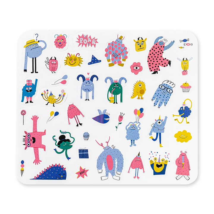 Monsters 160 Stickers