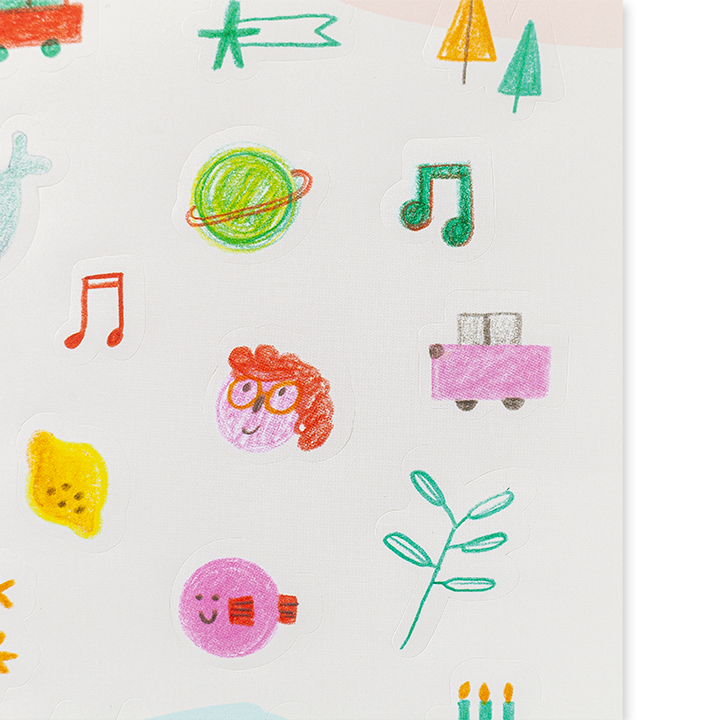 Happy Days 160 Stickers