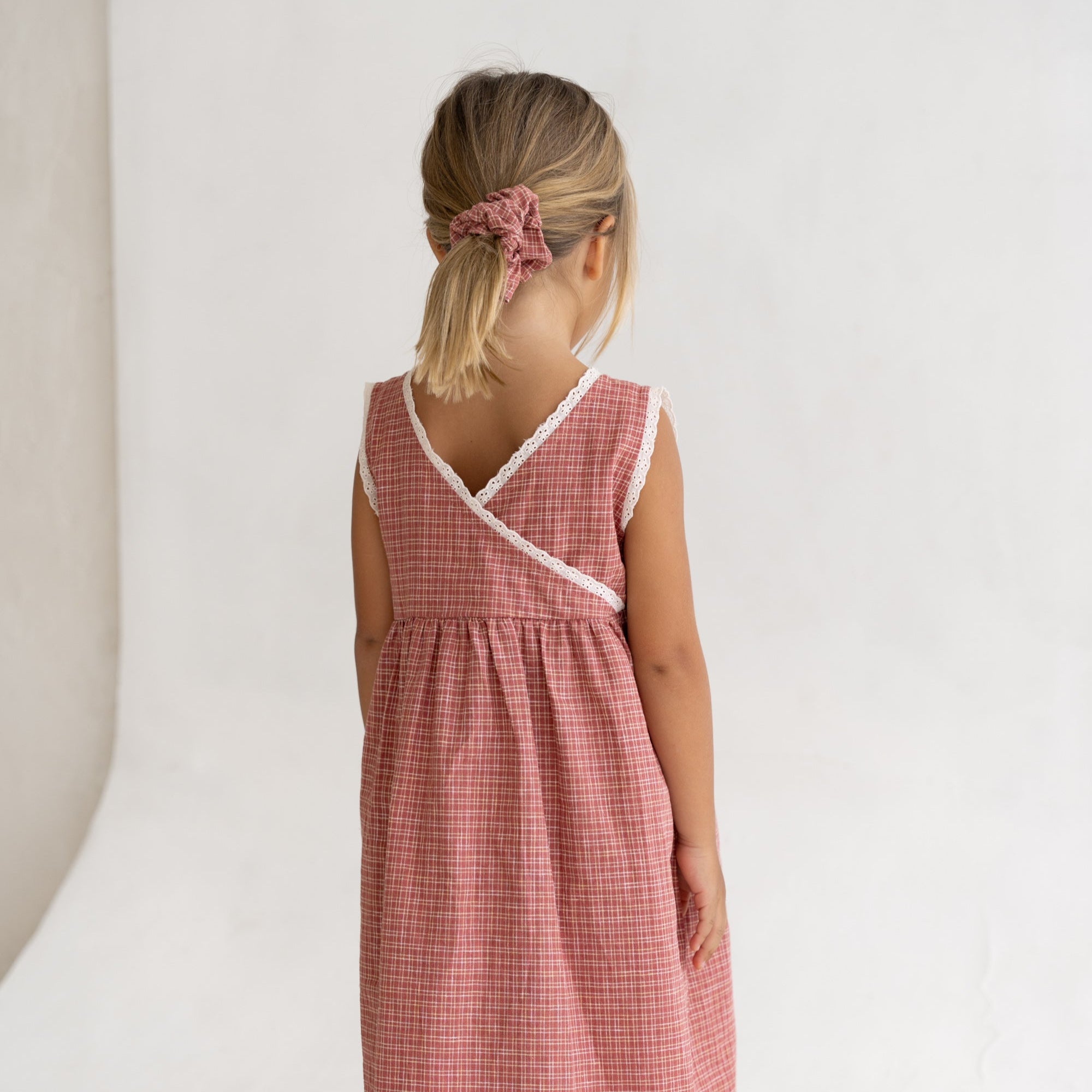 Eden Dress Red Plaid