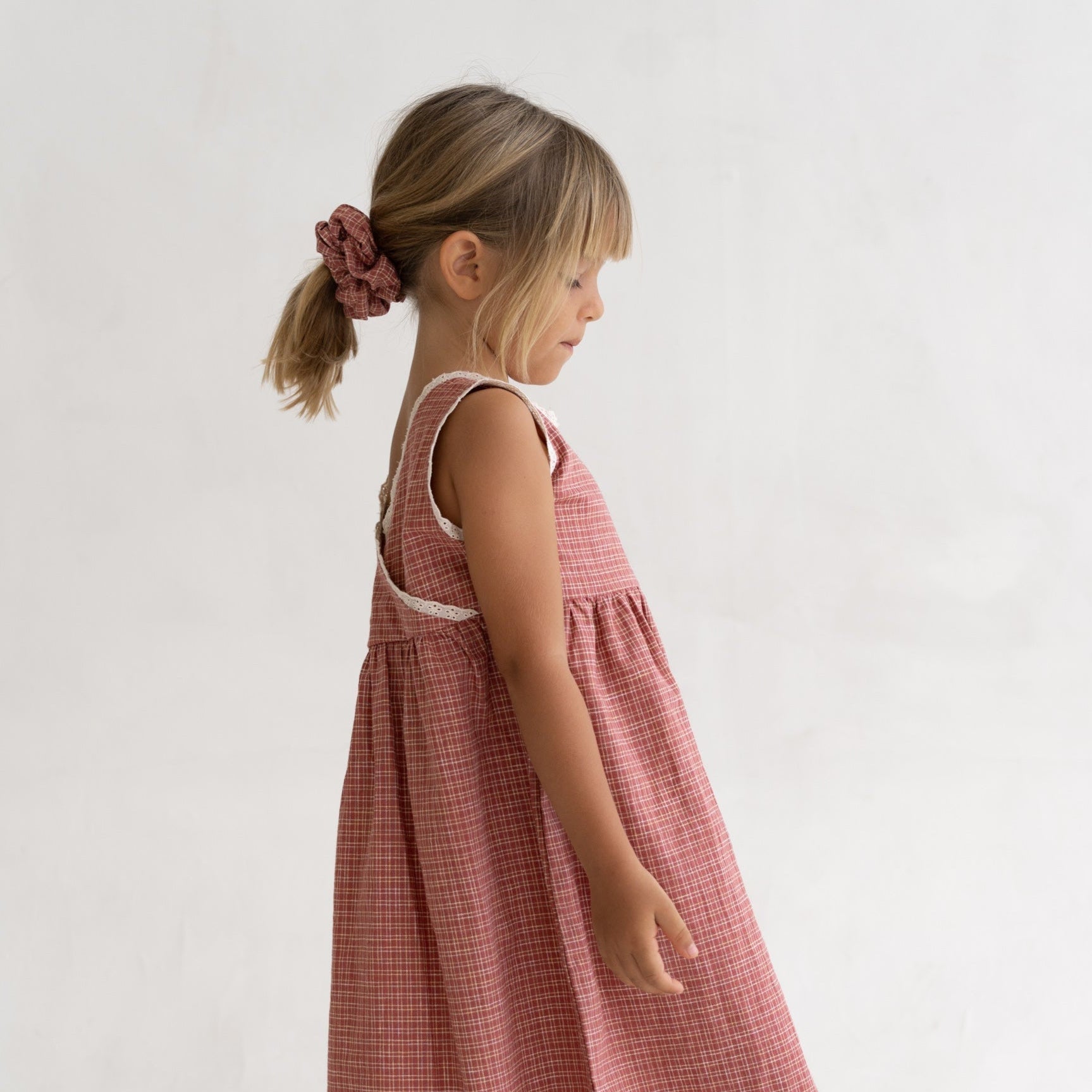 Eden Dress Red Plaid