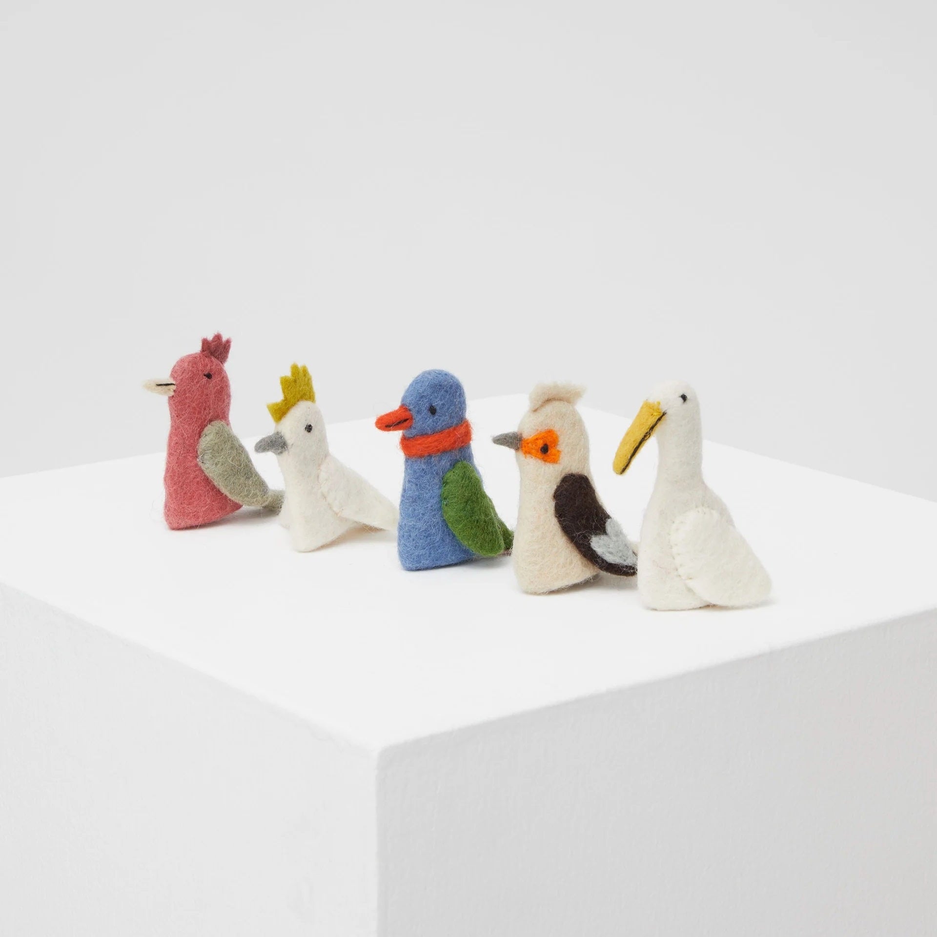 Australian Bird Finger Puppets