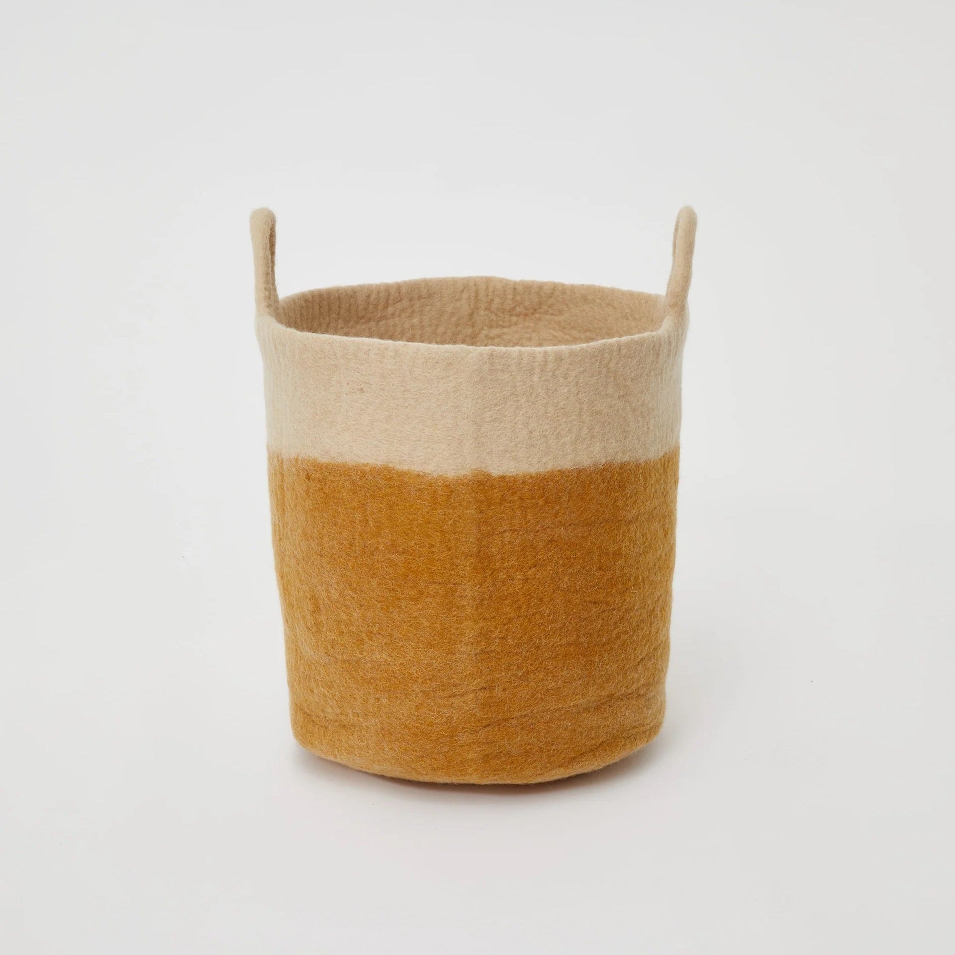 Toy Basket Mustard