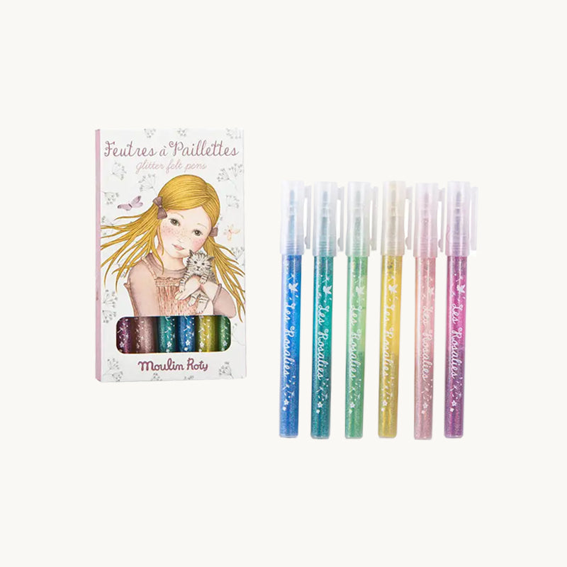 Les Rosalies Glitter Pens