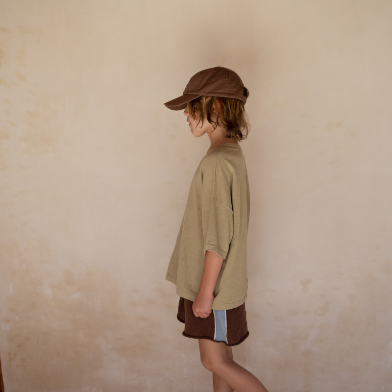 Lightweight Knit Tee Moss