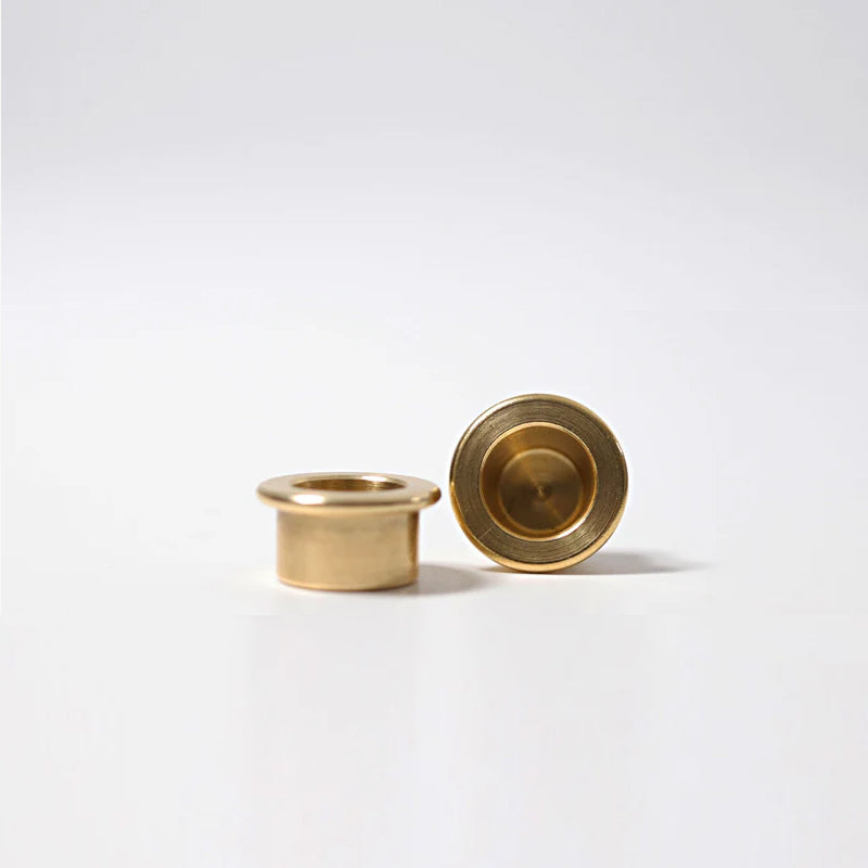 Grimm's Brass Candle Holder