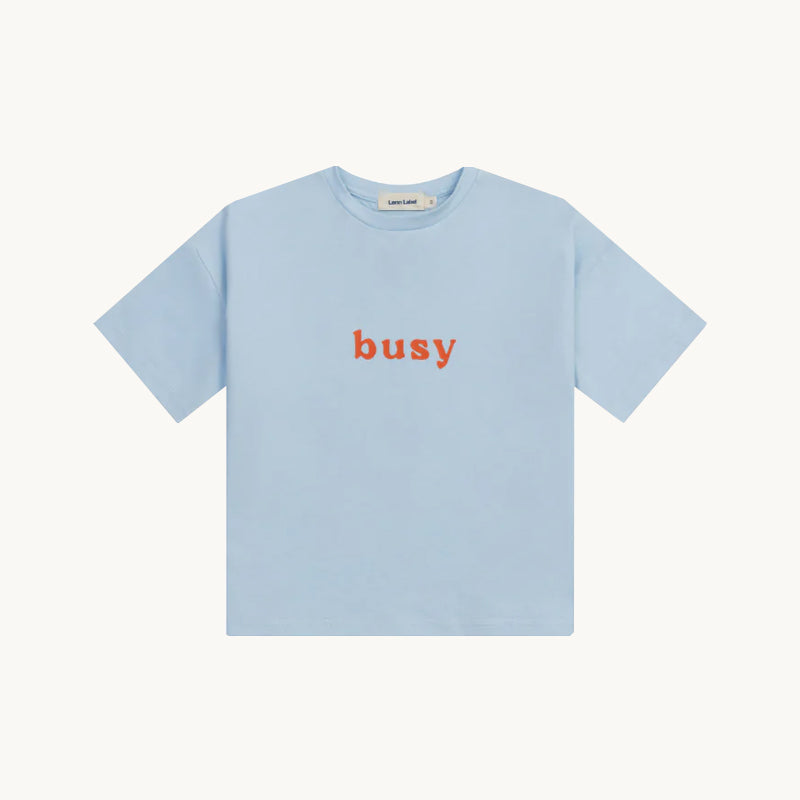 Busy Tee Sky Blue