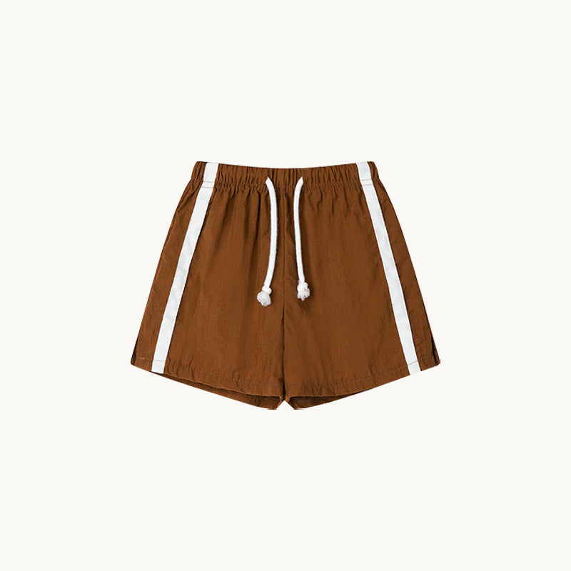 Twin Stripe Swim Short Caramello