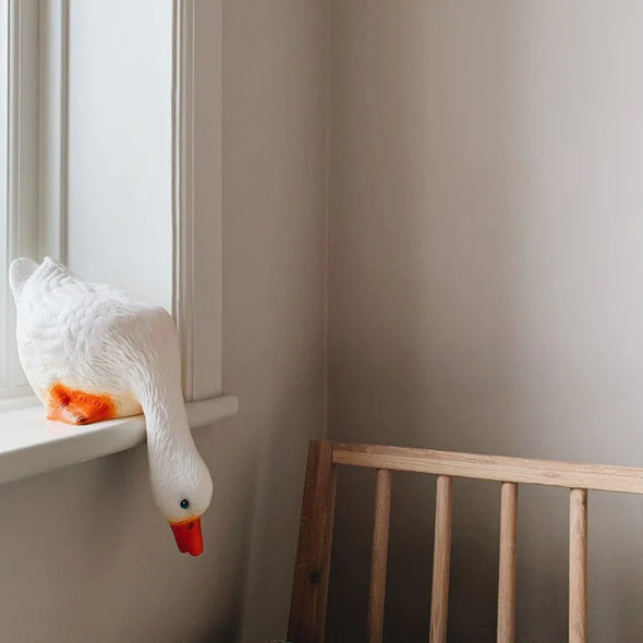 Heico Duck with Head Down Lamp