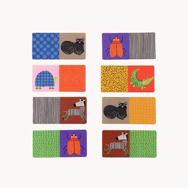 Les Toupitis Patterns Dominoes