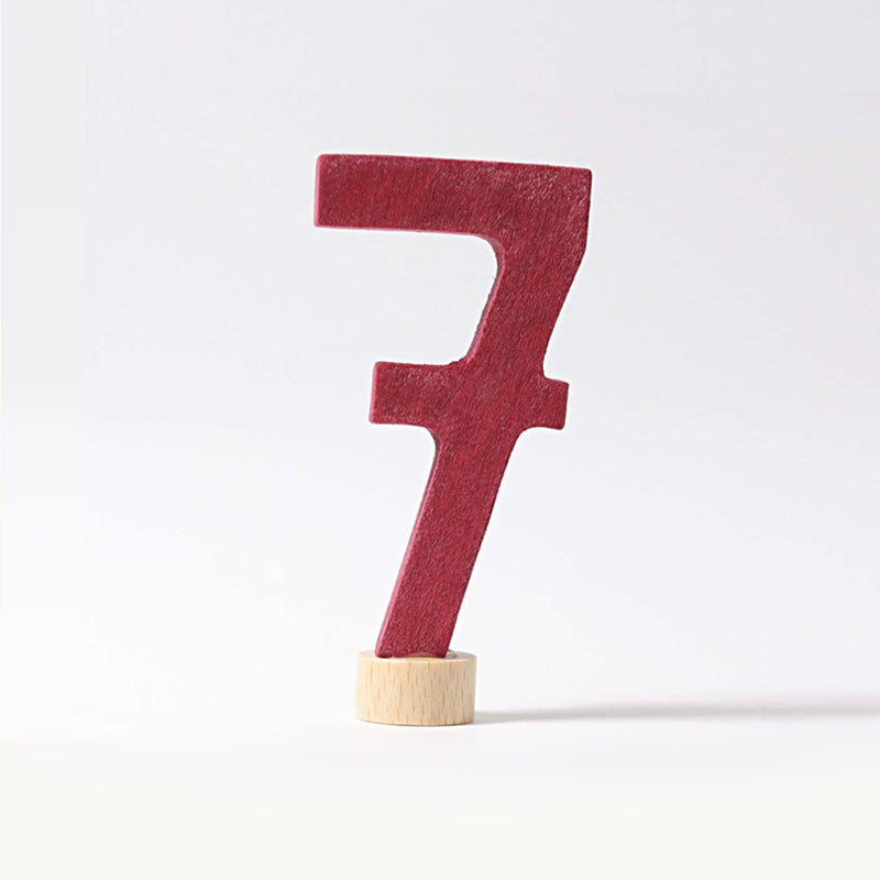 Grimm's Decorative Number 7