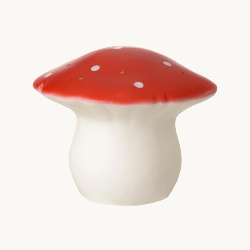 Egmont Lamp Medium Mushroom Red
