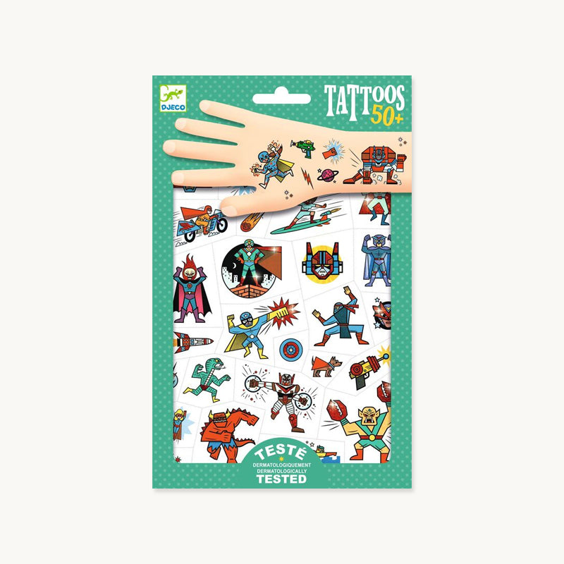 Heroes vs Villians Tattoos
