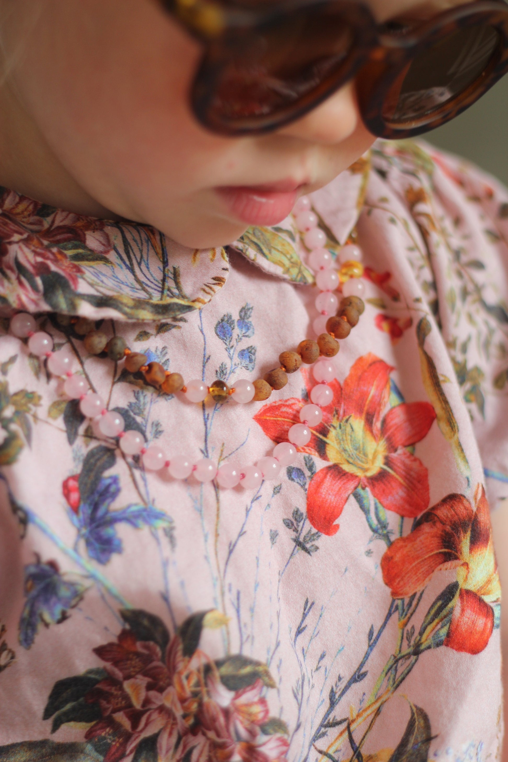 Nirrimis Rose Quartz Necklace