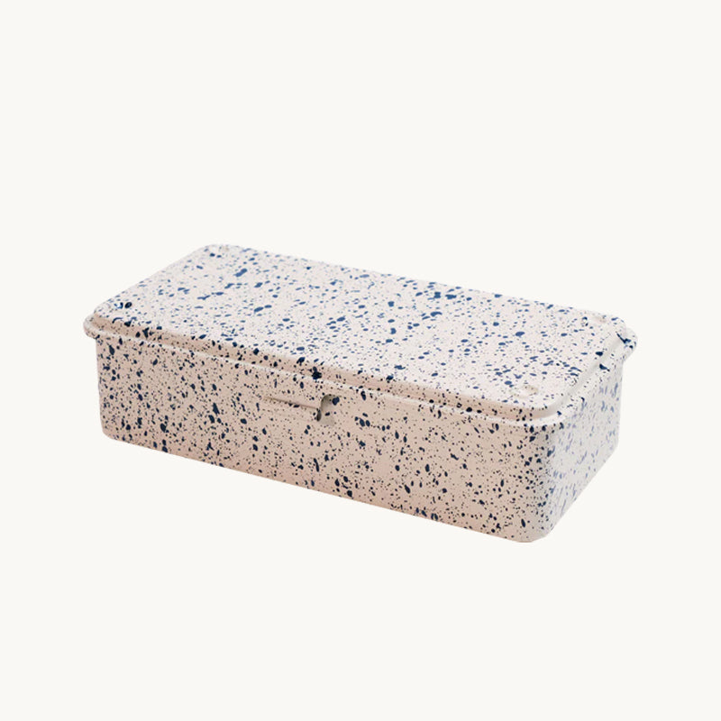 Toyo Trunk Toolbox Japanese White Indigo