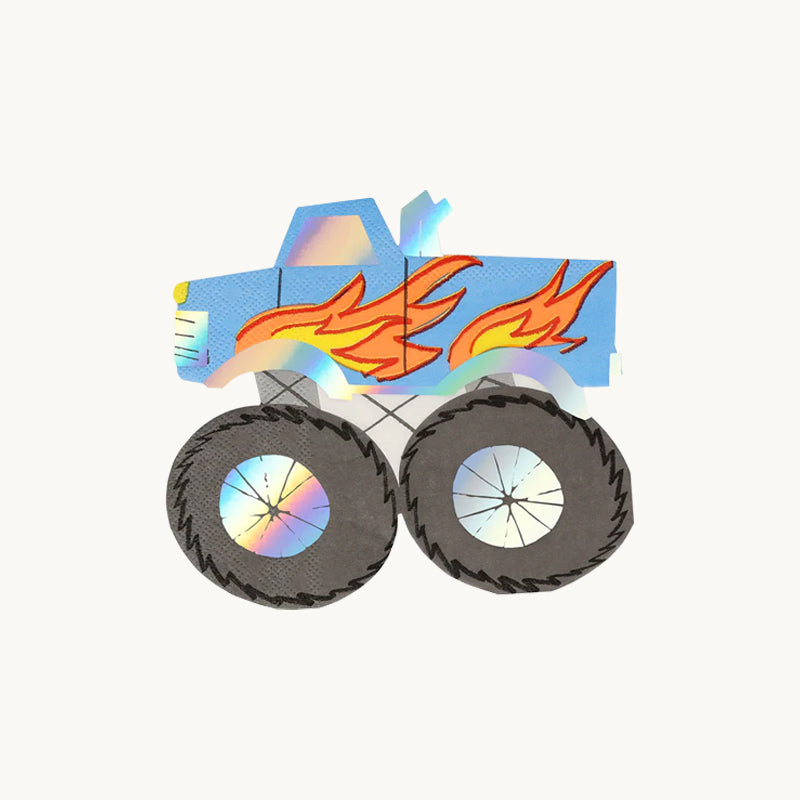 Monster Truck Napkins