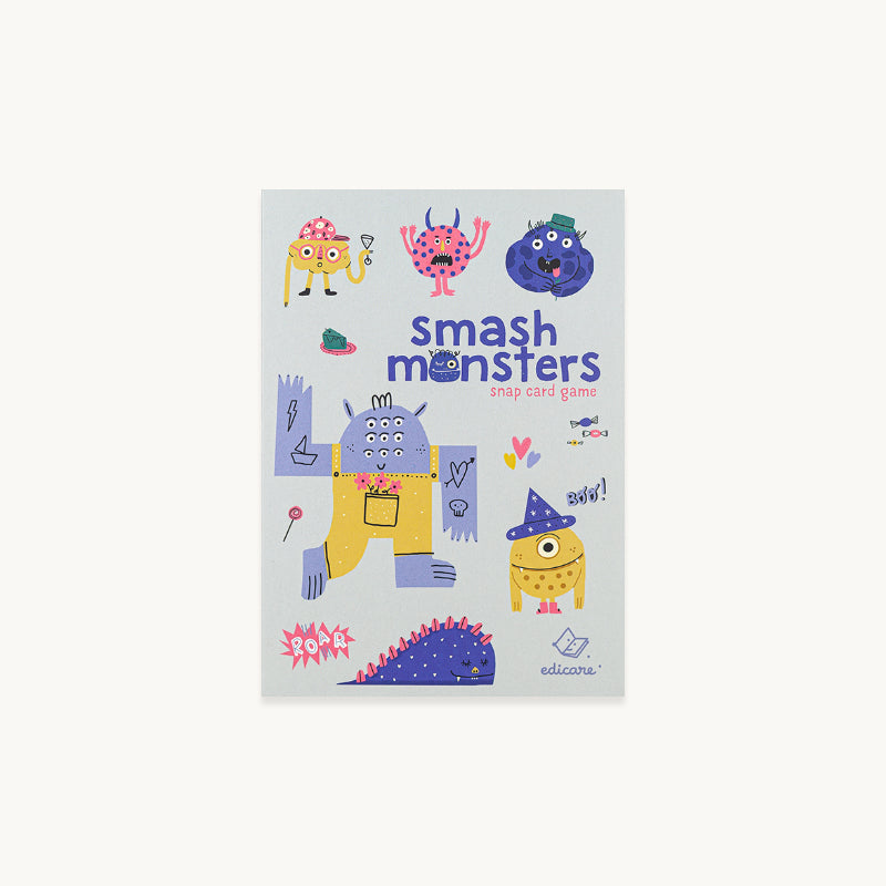 Smash Monsters Snap Card Game