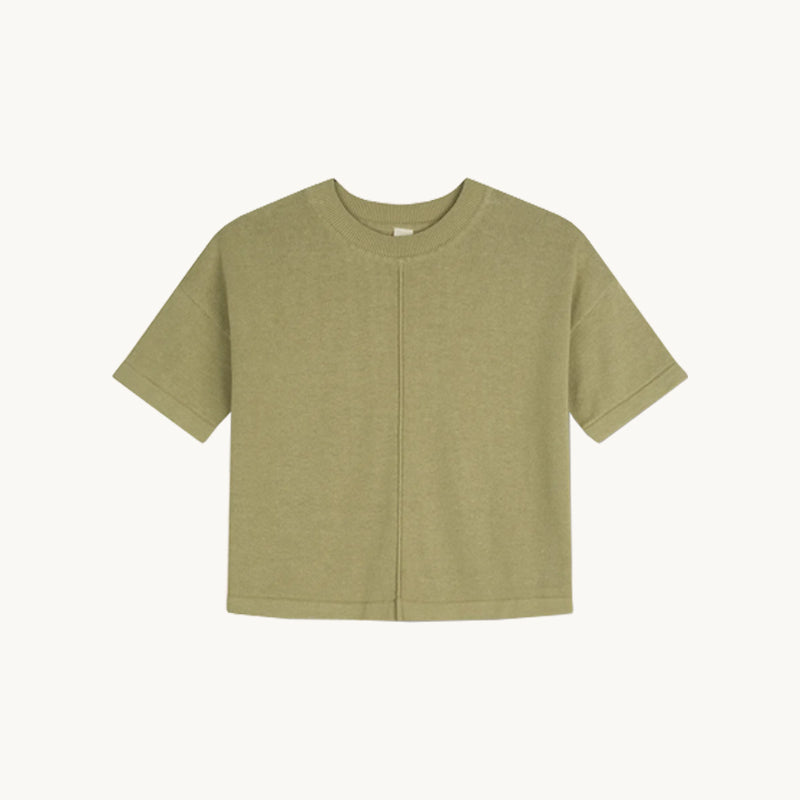 Lightweight Knit Tee Moss