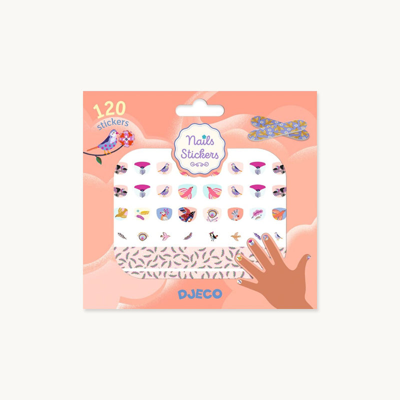 Feather Nail Stickers