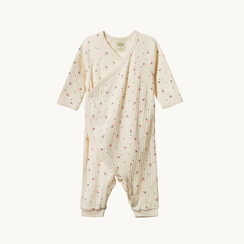 Kimono Stretch & Grow Pointelle Posey