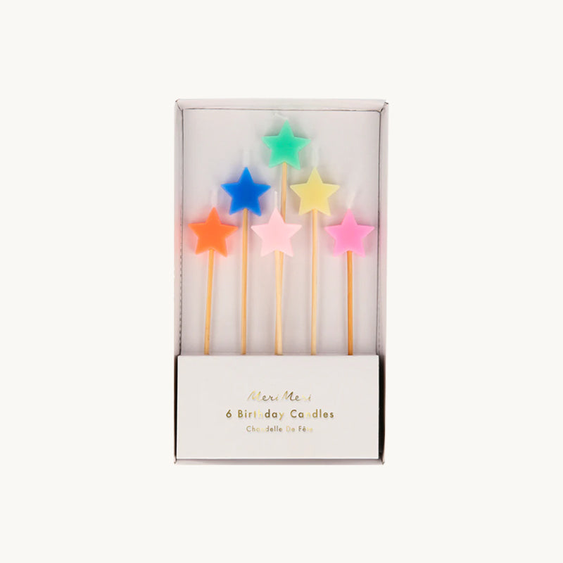Mixed Star Candles