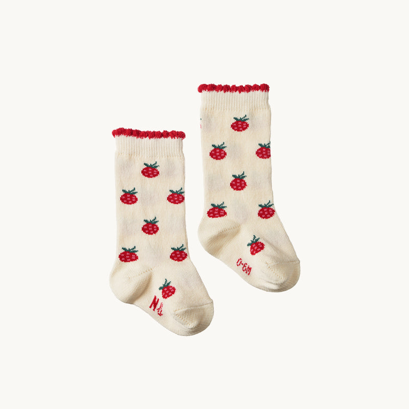 Organic Cotton Socks Raspberries