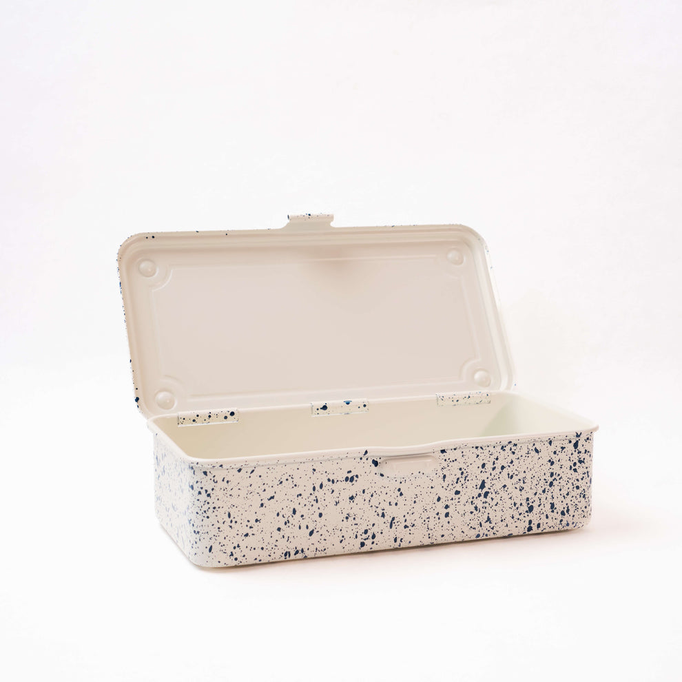 Toyo Trunk Toolbox Japanese White Indigo