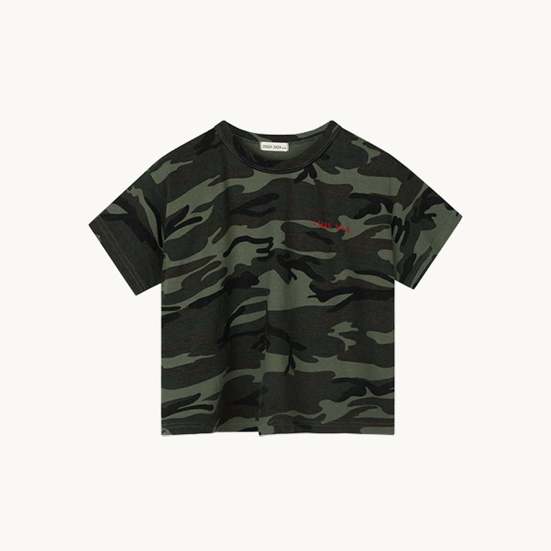 Troop Camo Tee Green