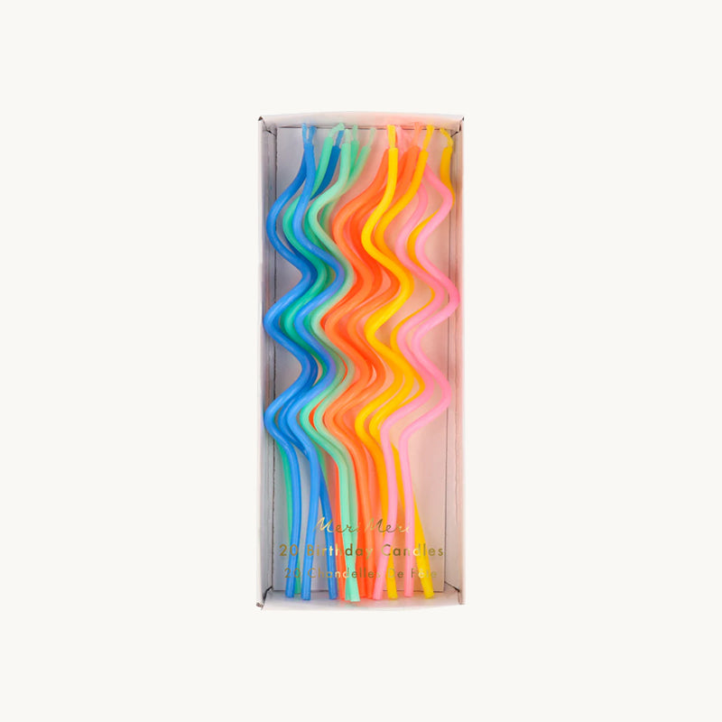 Swirly Candles